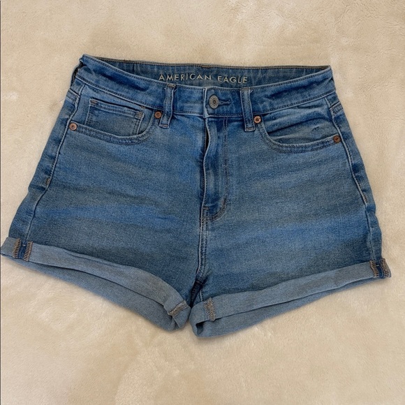 American Eagle Outfitters Pants - American Eagle Outfitters Women's Classic Blue Jean Shorts Stretch